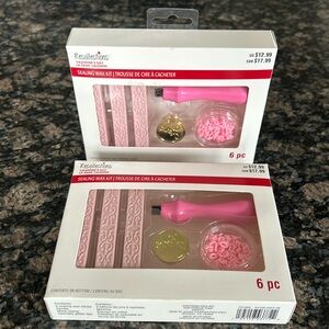 RECOLLECTIONS VALENTINES DAY SEALING KIT SET OF 2 NWT